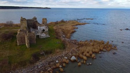 File:Toolse castle in Estonia (Fall 2021).webm