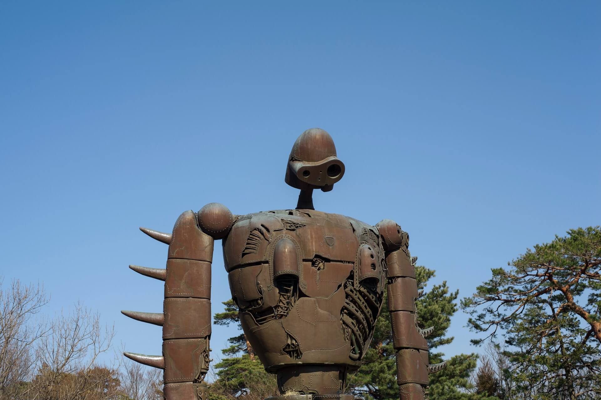 Laputian Robot from Castle in the Sky by Hayao Miyazaki at Studio Ghibli Museum