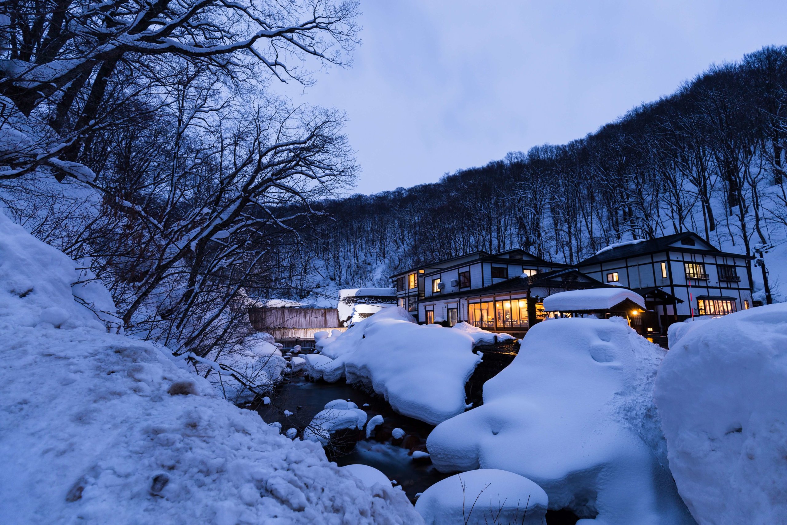 Taenoyu ryokan Nyuto Onsen Akita Japan