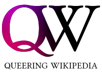 Queering Wikipedia logo wordmark.svg