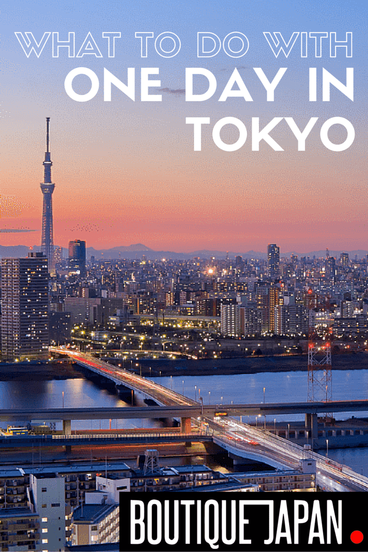 What should you do with one day in Tokyo, one of the world's largest cities? Even if you have just one day in the city, see the real Tokyo most tourists miss.